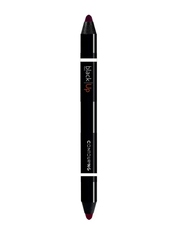 Black Up, Ombre Lips, Double-ended Lip Pencil, 02, 2.7 g