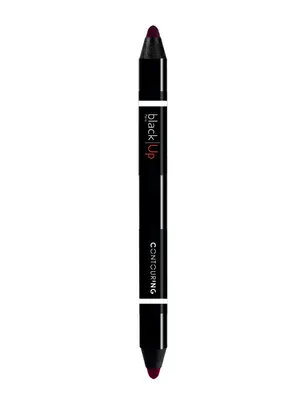 Black Up, Ombre Lips, Double-ended Lip Pencil, 02, 2.7 g