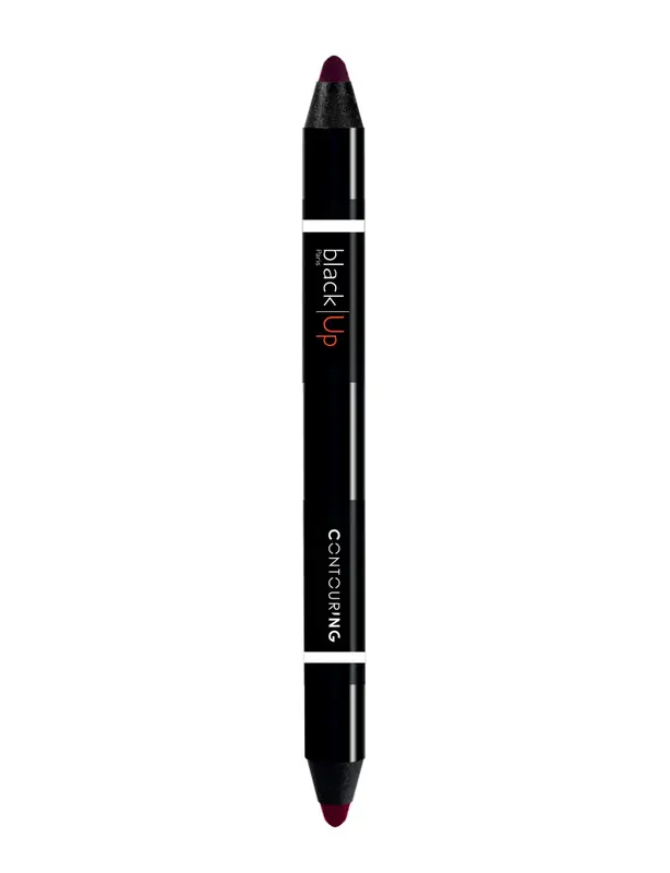 Black Up, Ombre Lips, Double-ended Lip Pencil, 02, 2.7 g