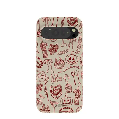 London Fog Spooky Dinner Party Google Pixel 9/9 Pro Case
