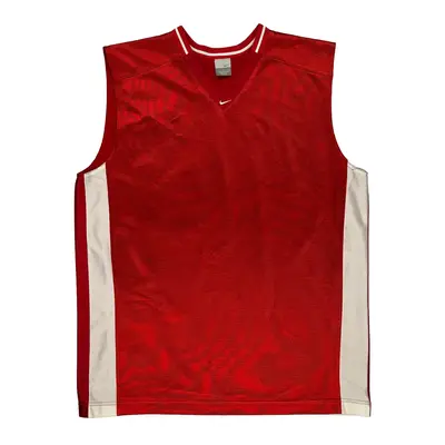 Nike Jersey - XL Red Polyester