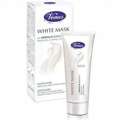 Venus Venus White Mask Face Mask with White Clay Perfects and Illuminates 40ml