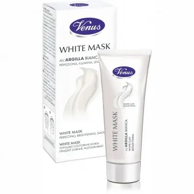 Venus Venus White Mask White Clay Face Mask Perfects And Brightens 40ml
