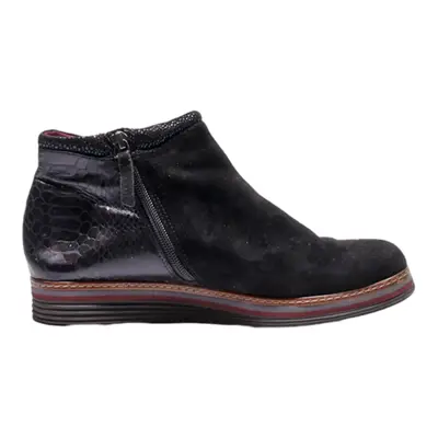 TAMARIS Ankle Boots Black Synthetic Womens UK 5