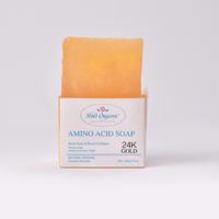 Natural Amino Acid 24K Gold Soap - For Sensitive Skin Repair and Comfort Body Care Body Wash