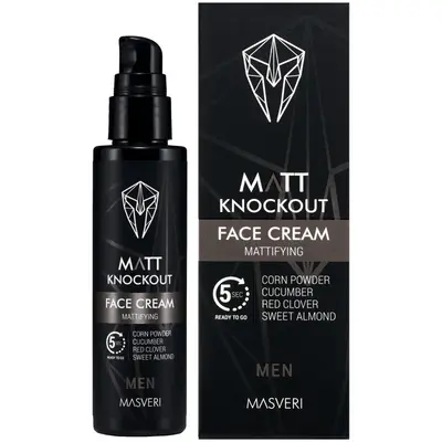 Crema viso Masveri Matt Knockout Mattyfying 75ml