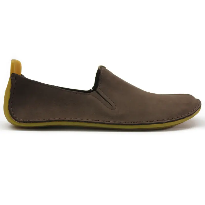 Vivobarefoot Ababa II Leather Men's Slip On Shoes - Bracken - Size:US 12.5 Men