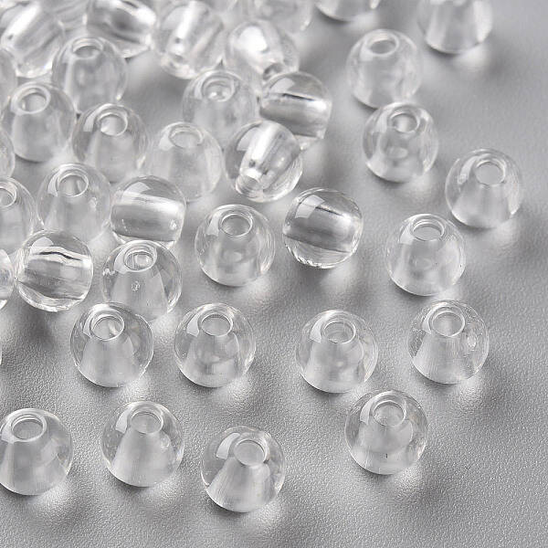 Transparent Acrylic Beads