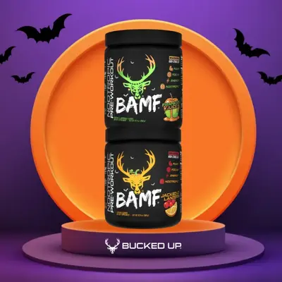 Bucked Up BAMF Pre-Workout [30 Servings] Supplement Fitness | High-Stim Nootropic Pre-Workout Powder