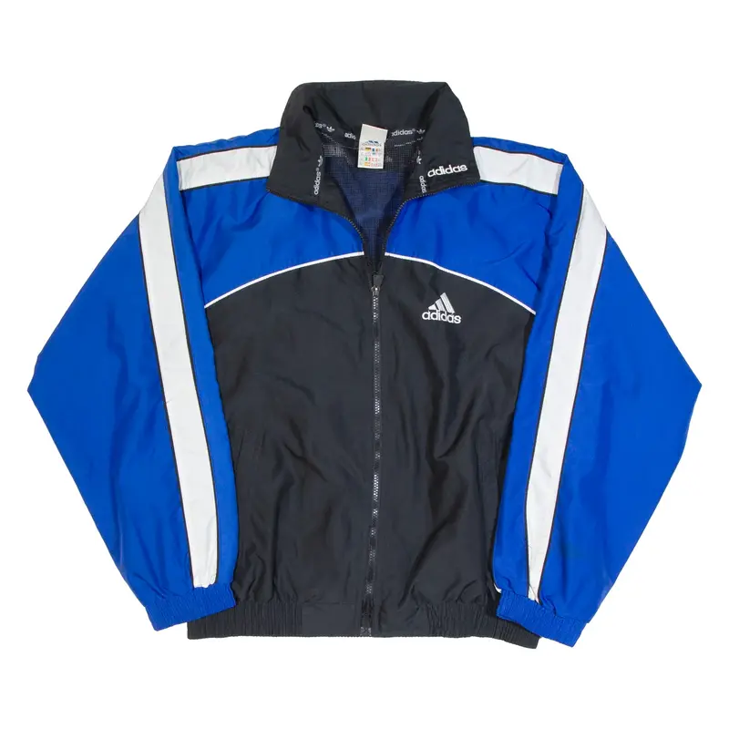 ADIDAS Mesh Lined Mens Track Jacket Blue XL