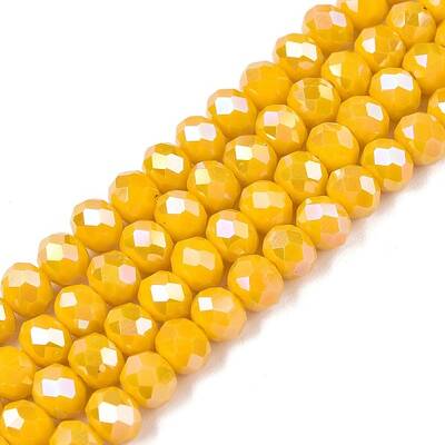 Electroplate Glass Beads Strands