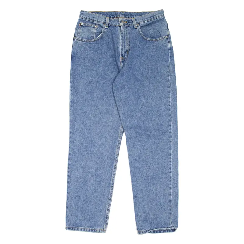 RALPH LAUREN POLO JEANS COMPANY Womens Jeans Blue Relaxed Mom W30 L29