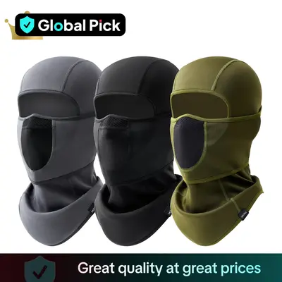 Balaclava Ski Mask, Warm Face Mask for Cold Weather, Winter Skiing Snowboarding Motorcycling Ice Fishing Men, Essential for O...