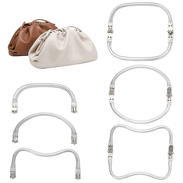 3Pcs 3 Style Aluminum Bag Handle