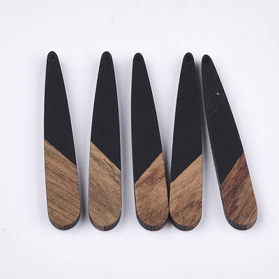 Resin & Wood Pendants