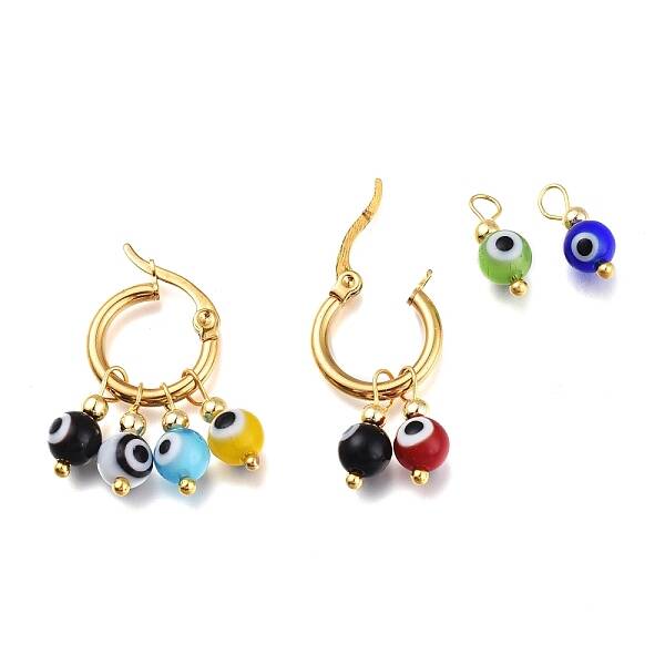 304 Stainless Steel Hoop Earrings