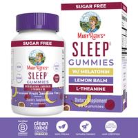 MaryRuth's Melatonin Sleep Gummies - Sugar Free - Melatonin 5mg - L Theanine - Lemon Balm - Vitamin B6 - Relaxation & Sleep S...
