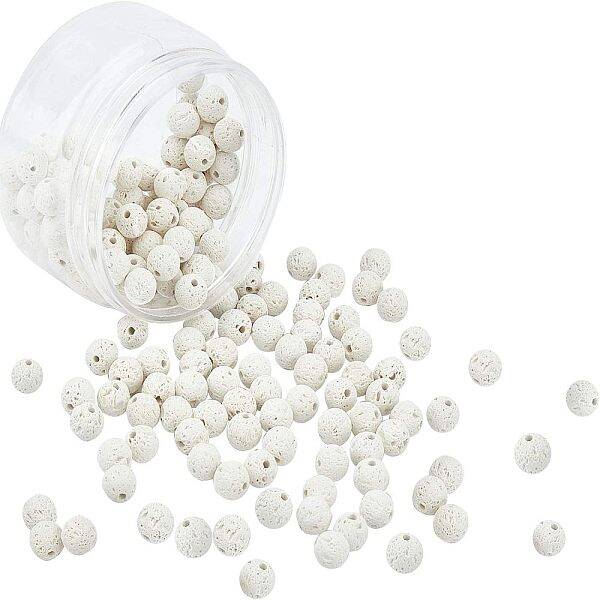 Natural Lava Rock Beads Strands