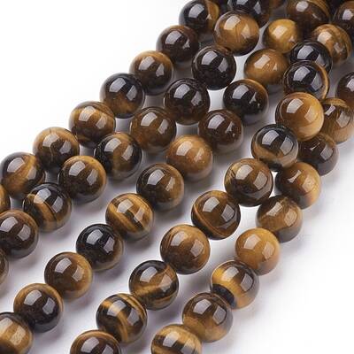 Natural Tiger Eye Beads Strands