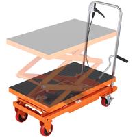 VEVOR Hydraulic Lift Table Cart, 330lbs Capacity 50\