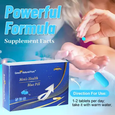 Blue Pill Oyster peptide+Maca Root Powder+sea Cucumber polypeptide+Cinnamon extracts+Huangjing Extract- Ultra Potent & Highly...