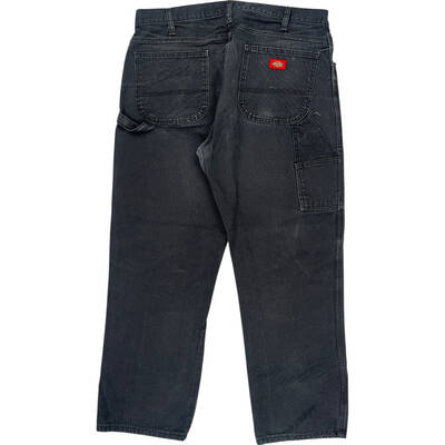 Dickies Carpenter Jeans - 38W 30L - Black Cotton