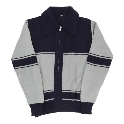 Unbranded Zip Up - XS Grey Wool Blend
