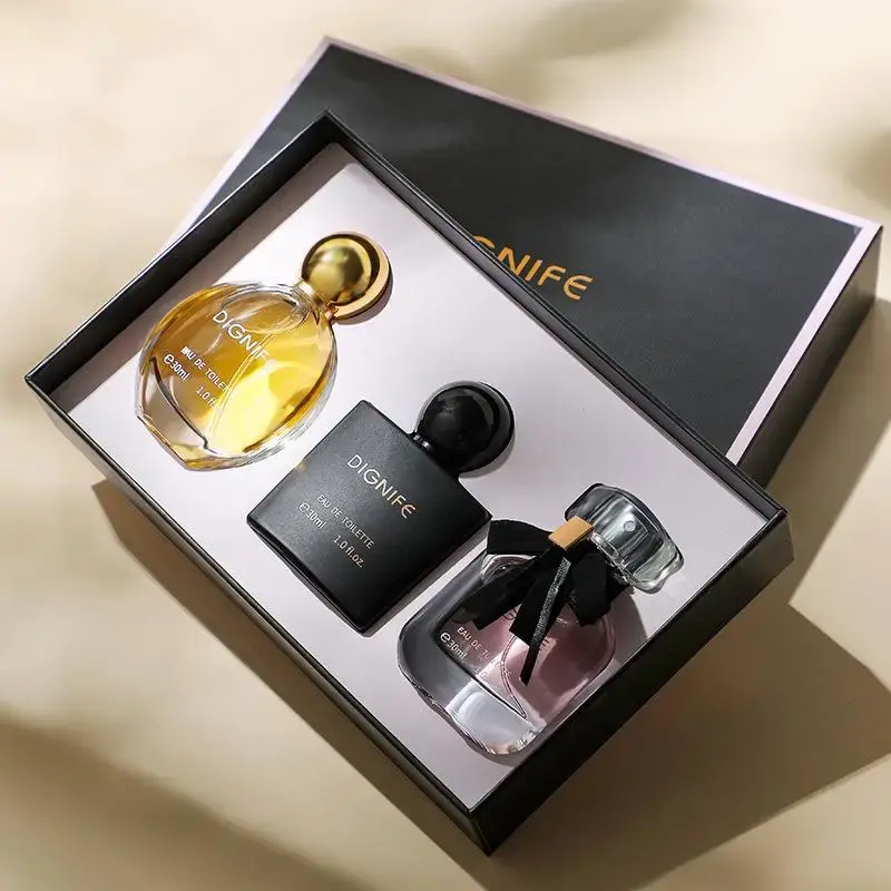 Women's Perfume Set, 3 Counts/set Long Lasting Fragrance for Women, Elegant Fragrance for Daily Wear, Fashion Gift for Women