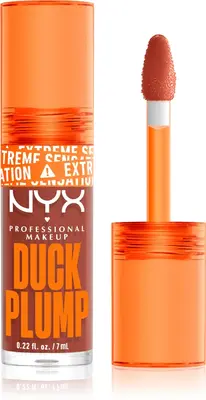 NYX Professional Makeup Duck Plump Lip Gloss Volumizing Effect Color 05 Brown Applause 7 ml