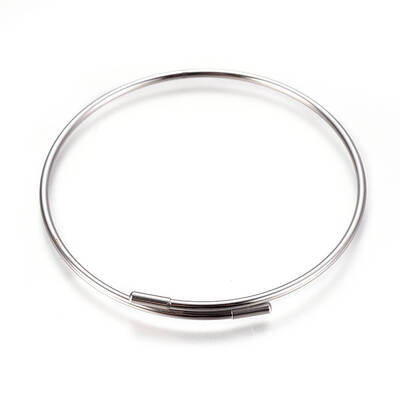 Non-Tarnish Adjustable 304 Stainless Steel Bangles Making