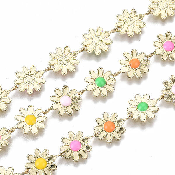 Brass Enamel Chains