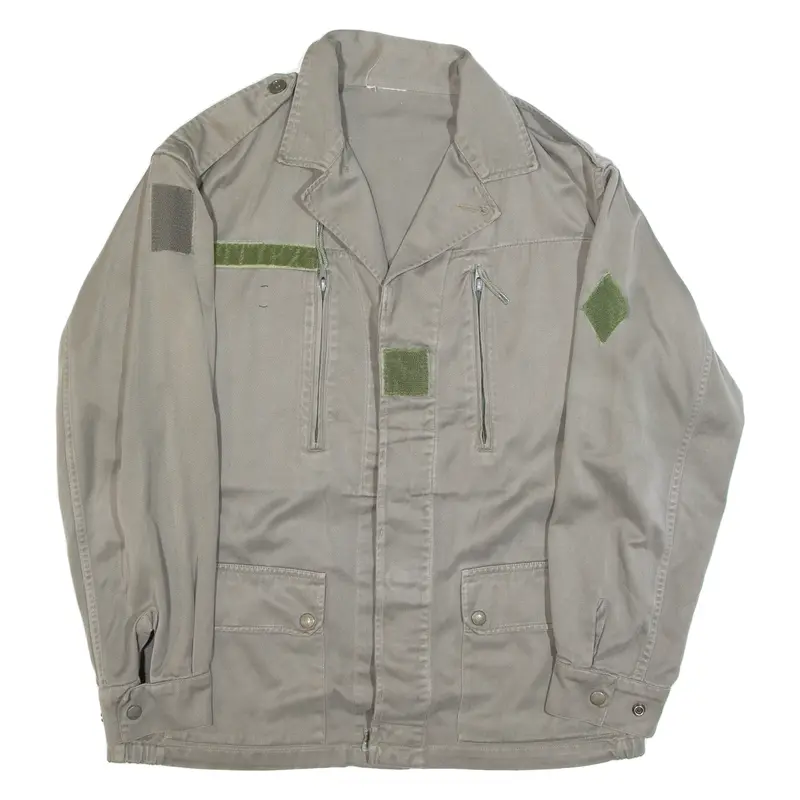 Mens Military Jacket Green 90s M