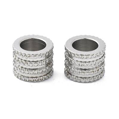 303 Stainless Steel European Beads