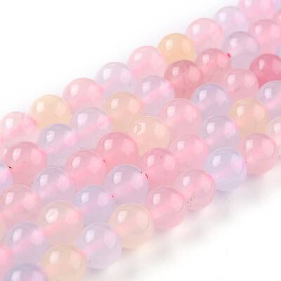Natural White Jade Beads