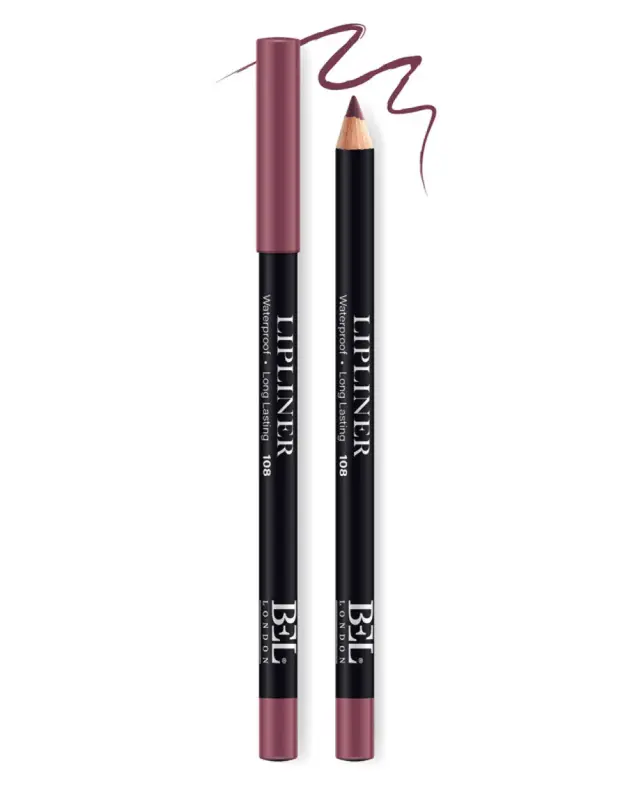 Bel London, Hydrogenated Vegetable Oil, Waterproof, Contour, Lip Pencil, 108, 0.78 g