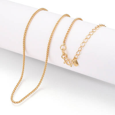 Brass Wheat Chain Necklaces