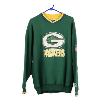 Green Bay Packers Starter NFL Sweatshirt - Large Green Cotton