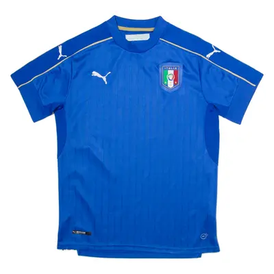 PUMA Italia Mens Football Shirt Jersey Blue S