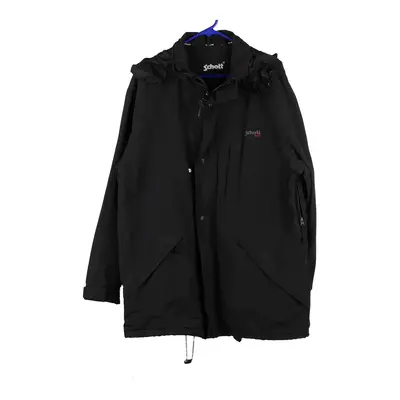 Schott Jacket - Medium Black Cotton Blend