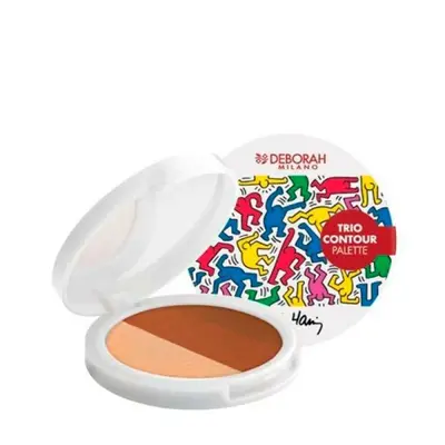 Deborah Trio Contour Contouring Palette Keith Haring 13 g