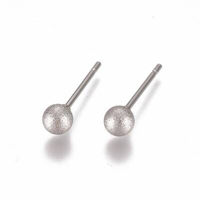 Tarnish Resistant 304 Stainless Steel Stud Earrings