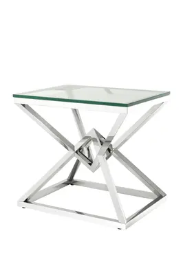 Stainless Steel Side Table | Eichholtz Connor