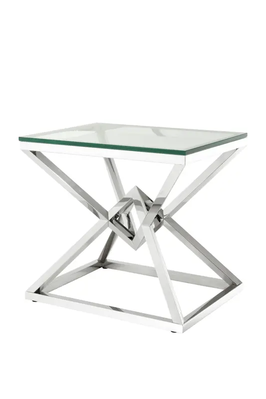 Stainless Steel Side Table | Eichholtz Connor