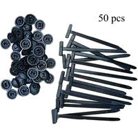 Nylon Universal Cable Tie Buckle, 20/50/100pcs Self-locking Nylon Zip Ties Holder, Multipurpose Plastic Cable Ties Tool for C...
