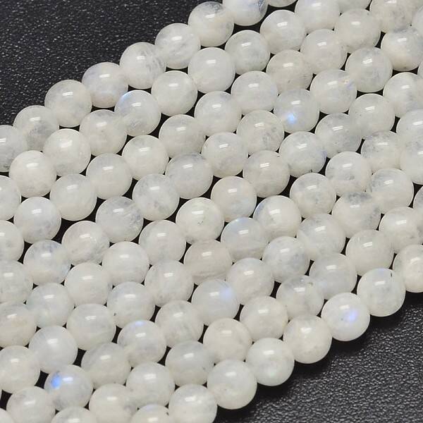 Natural Rainbow Moonstone Beads Strands