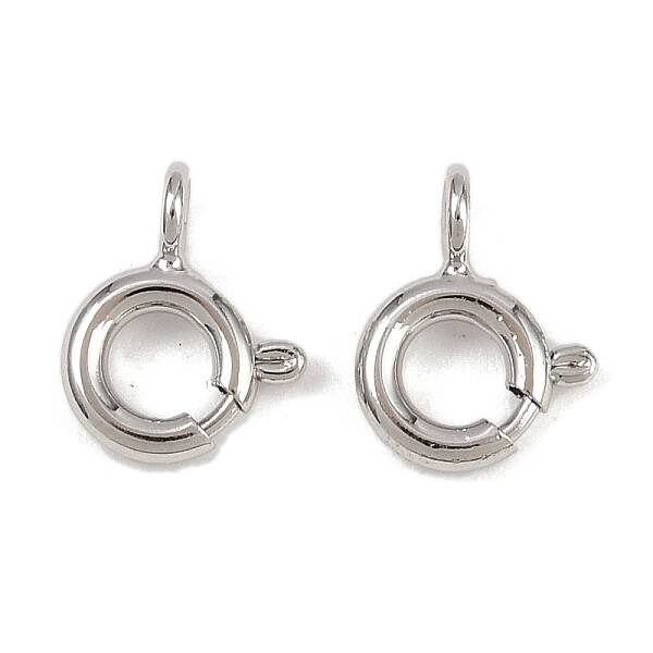 Brass Spring Ring Clasps