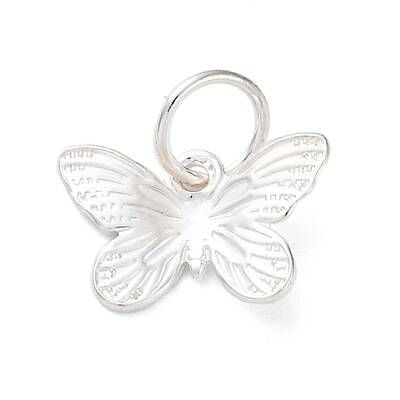 925 Sterling Silver Butterfly Charms
