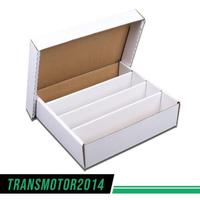 3200 COUNT CORRUGATED CARDBOARD TRADING CARD BASEBALL COIN SLAB STORAGE BOX 4ROW Upgraded Version #springtok
