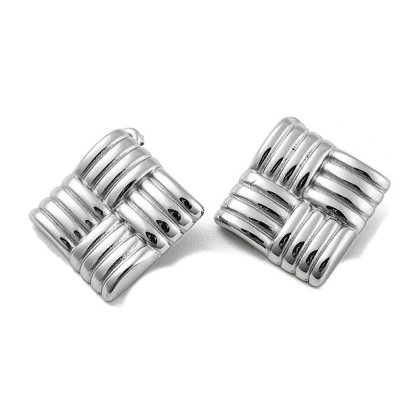 Non-Tarnish 304 Stainless Steel Stud Earrings