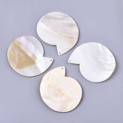 Natural Freshwater Shell Big Pendants